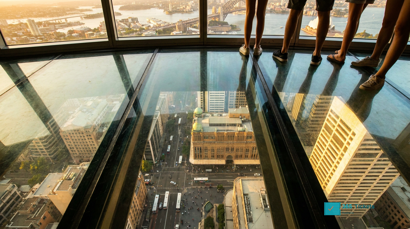 Sydney Tower Eye city view