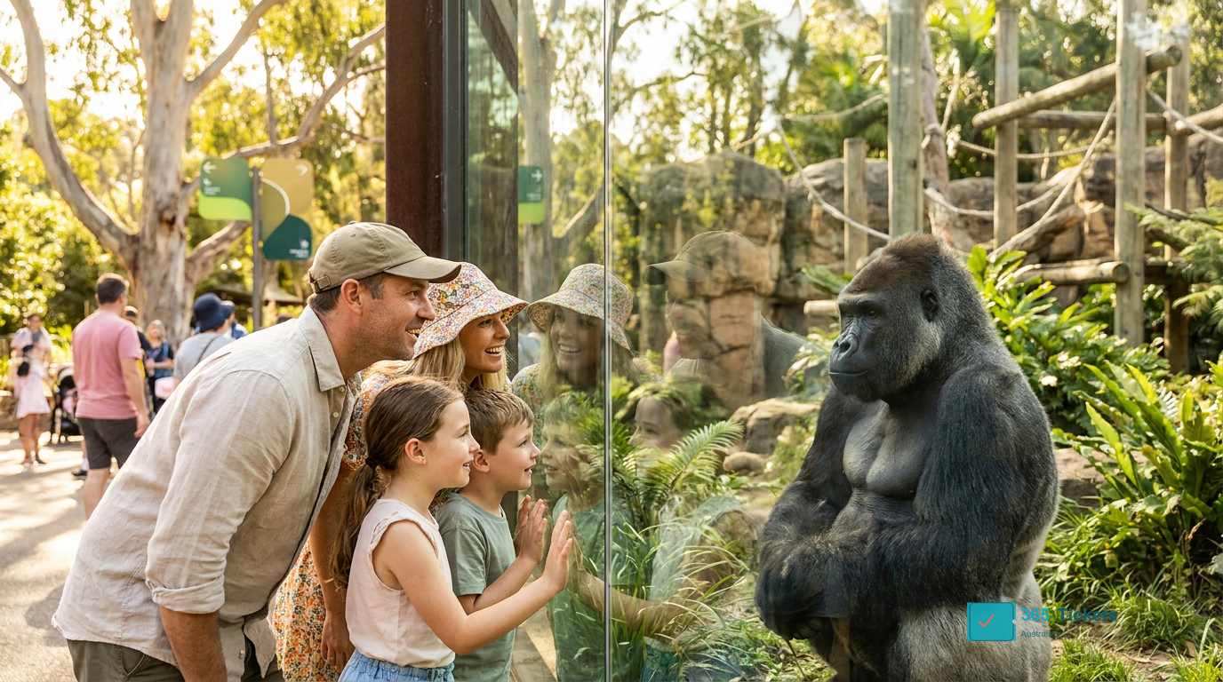 Zoo wildlife encounter